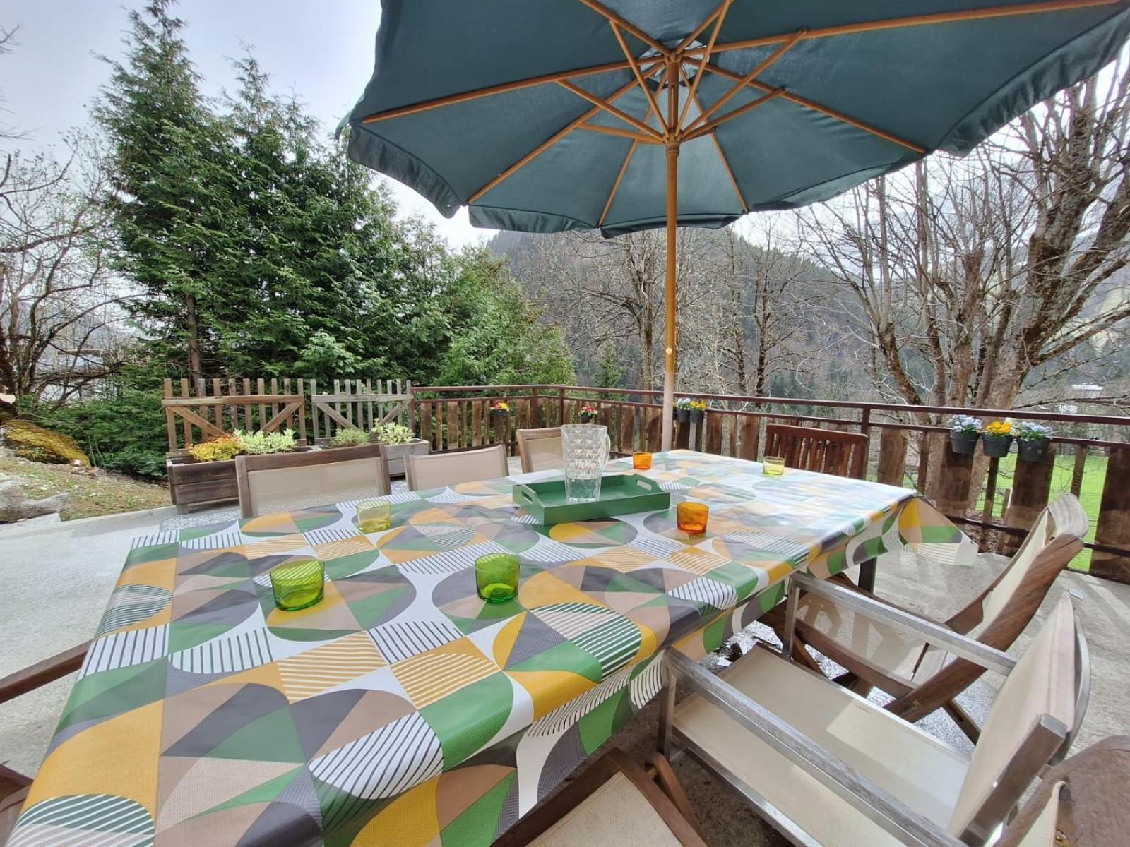 La Coufa, Spacieux Duplex En Chalet, Terrasse, Jardin, Vues Montagnes La Giettaz Buitenkant foto