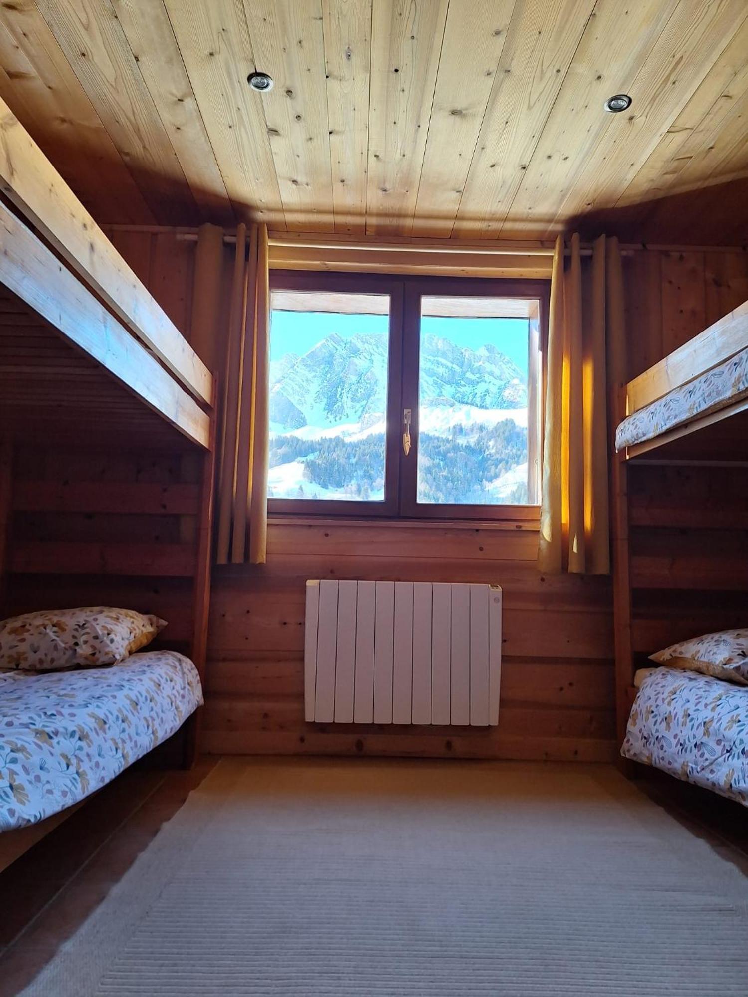 La Coufa, Spacieux Duplex En Chalet, Terrasse, Jardin, Vues Montagnes La Giettaz Buitenkant foto